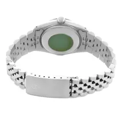 ROLEX DATEJUST 31 MIDSIZE STEEL WHITE GOLD DIAMOND DIAL LADIES WATCH 68274