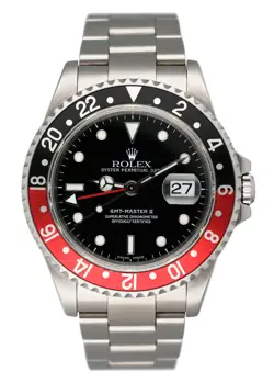 ROLEX GMT MASTER II 16710 COKE BEZEL MENS WATCH BOX PAPERS