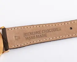 1980's Rolex 18k Yellow Gold Cellini Classic Ref. 5112/8 on DeBeers Croc Strap!