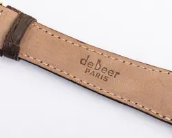 1980's Rolex 18k Yellow Gold Cellini Classic Ref. 5112/8 on DeBeers Croc Strap!