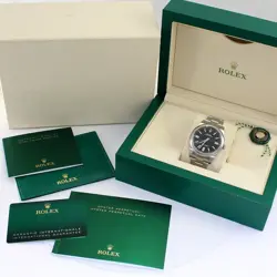 124300 BLACK DIAL