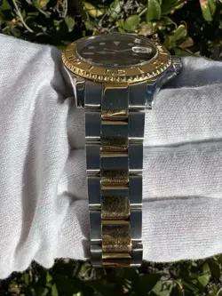 Rolex Yatchmaster 16623 40mm Blue Dial  18K Yellow Gold And Stainless Steel
