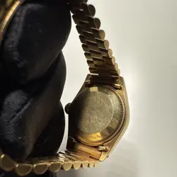 ROLEX LADIES PRESIDENT DATEJUST 6917 CHAMPAGNE DIAL 18K YELLOW GOLD