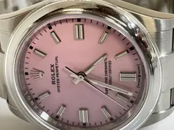 Rolex OP 126000 36mm. ORIGINAL CANDY PINK DIAL New/Unworn Boxes/Papers