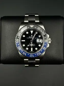 ROLEX GMT-MASTER II 126710BLNR BATMAN 40MM STEEL OYSTER AUTOMATIC WATCH - 2022
