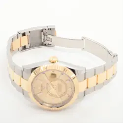 Rolex Sky-Dweller 326933 SS×YG AT Champagne-Face oyster bracelet 1 Extra Link