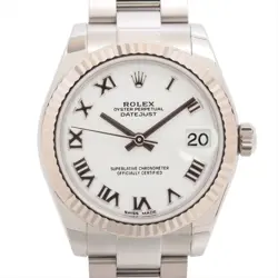 ROLEX DATEJUST 178274 SS×WG AT WHITE DIAL 1 EXTRA LINK