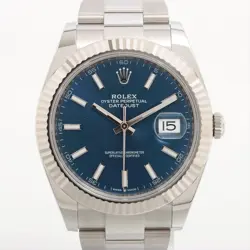 ROLEX DATEJUST 126334 SS×WG AT BLUE-FACE 3 EXTRA LINKS
