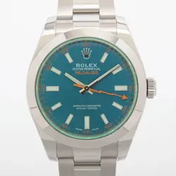 ROLEX MILGAUSS 116400GV SS AT BLUE-FACE