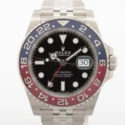 ROLEX GMT MASTER II 126710BLRO SS AT BLACK DIAL 4 EXTRA LINKS