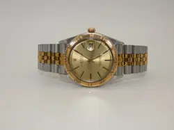 Mens Rolex Datejust 1625 1970s Turn-O-Graph 36mm 18k Gold SS Thunder Auto