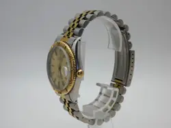 Mens Rolex Datejust 1625 1970s Turn-O-Graph 36mm 18k Gold SS Thunder Auto