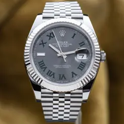 2024 UNWORN ROLEX DATEJUST 41MM DJ41 WIMBLEDON FLUTED JUBILEE 126334 FULL SET