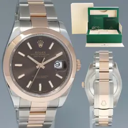 18K TWO-TONE OYSTER
