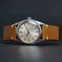 1966 Rolex 6694 OysterDate Stainless Steel 34mm Watch Patina & Potential NO RES!