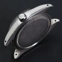 1966 Rolex 6694 OysterDate Stainless Steel 34mm Watch Patina & Potential NO RES!