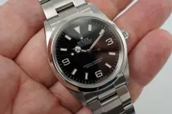 Rolex Explorer I 114270 Steel Box Papers Books Tags Complete c. 2003
