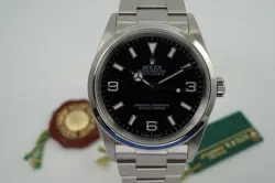 Rolex Explorer I 114270 Steel Box Papers Books Tags Complete c. 2003