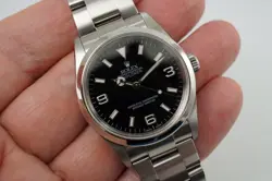 Rolex Explorer I 114270 Steel Box Papers Books Tags Complete c. 2003