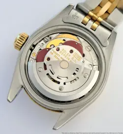 Vintage Rolex Datejust 69173 Ladies 18K Gold SS Two-Tone Jubilee Wrist Watch Box