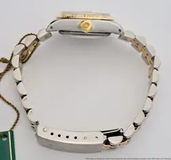 Vintage Rolex Datejust 69173 Ladies 18K Gold SS Two-Tone Jubilee Wrist Watch Box