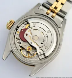 Vintage Rolex Datejust 69173 Ladies 18K Gold SS Two-Tone Jubilee Wrist Watch Box
