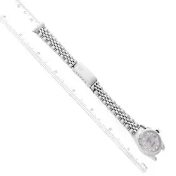 ROLEX DATEJUST STEEL WHITE GOLD MOP DIAMOND DIAL LADIES WATCH 79174