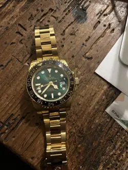 MENS WATCH YELLOW