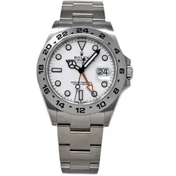 Rolex New Explorer II 226570 Stainless Steel White *WARRANTY DATED 2024 #RL555.1