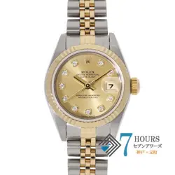 ROLEX 79173G DATEJUST 26 NEW 10P DIAMOND K NUMBER LADIES WATCH FROM JAPAN G1221