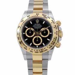 ROLEX COSMOGRAPH DAYTONA 40MM STEEL 18K YELLOW GOLD BLACK DIAL 126503