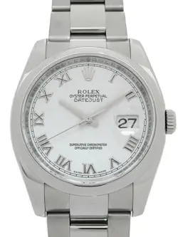 ROLEX DATEJUST 116200 Z MEN'S AUTOMATIC #T105
