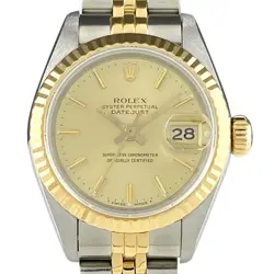 ROLEX DATEJUST 69173 YG AUTOMATIC LADIES #BS266