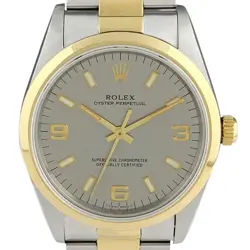 ROLEX OYSTER PERPETUAL 14203 YG AUTOMATIC BOYS #BS118