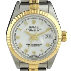 ROLEX DATEJUST 69173 YG AUTOMATIC LADIES #BS169