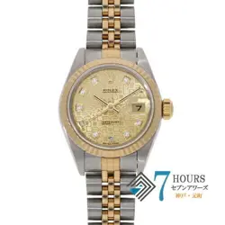 ROLEX 79173G DATEJUST 26 NEW 10P DIAMOND P NUMBER LADIES WATCH FROM JAPAN G1221