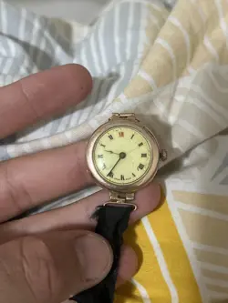 VINTAGE 9CT ROSE GOLD LADIES ROLEX