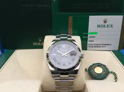 ROLEX OYSTER PERPETUAL DATEJUST 41MM 126334 WIMBLEDON