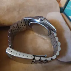 Rolex DateJust ref.1601 Cal.1570 white Gold Jubilee Automatic Watch 36mm w/Box