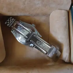 Rolex DateJust ref.1601 Cal.1570 white Gold Jubilee Automatic Watch 36mm w/Box