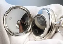 SILVER POCKET WATCH