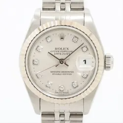 ROLEX DATEJUST 69174G SS×WG AT SILVER-FACE 3 EXTRA LINKS