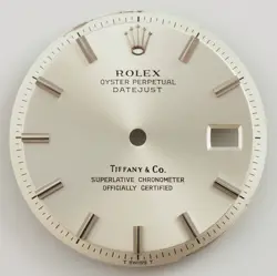 ROLEX 1601 TIFFANY & CO. DIAL FOR CAL.1570 1560 VINTAGE DATEJUST 1603 1600