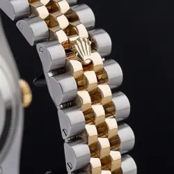 Rolex Datejust 36 2004 1y warranty Fullset ref. 116233 Two-Tone Blue dial