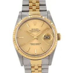 ROLEX DATEJUST 16233 SSXYG AUTOMATIC WINDING X NUMBER R45_1223