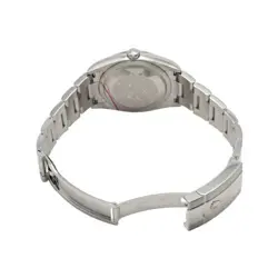 SILVER/BAR DIAL WATCH