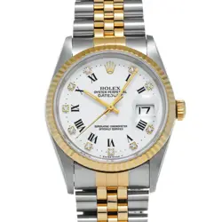 1995 WHITE/DIAMOND WATCH