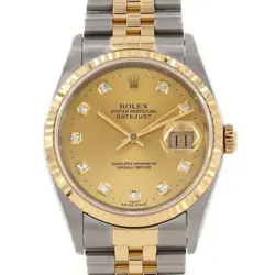 ROLEX DATEJUST 16233G SSXYG AUTOMATIC VOLUME Y NUMBER R45_1223
