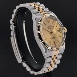 Rolex Datejust 36 1987 1y warranty Fullset ref. 16013 Two-Tone Champagne dial
