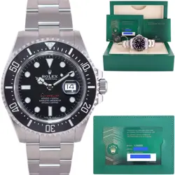 2022 NEW PAPERS ROLEX RED SEADWELLER SD43 126600 43MM MARK 2 WATCH BOX